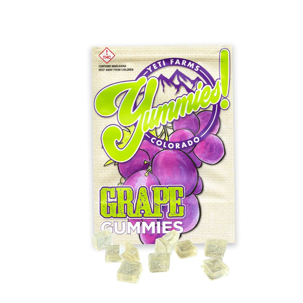 Grape (100mg) by Yetibles
