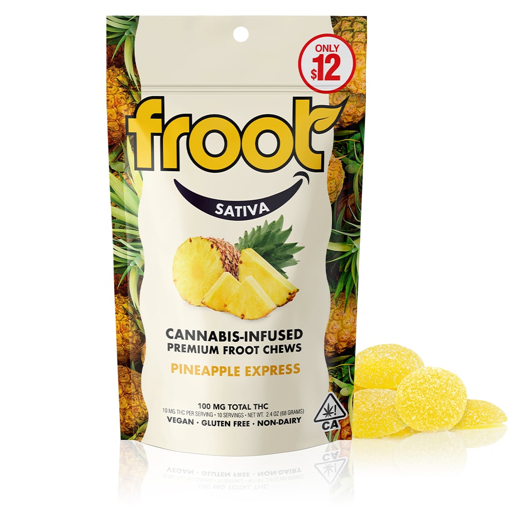 Pineapple Express [10pk] (100mg) by Froot