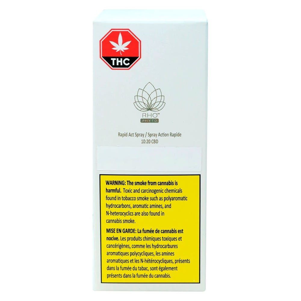 10:20 Rapid Act Spray [15ml] (300mg CBD/150mg THC) by RHO Phyto