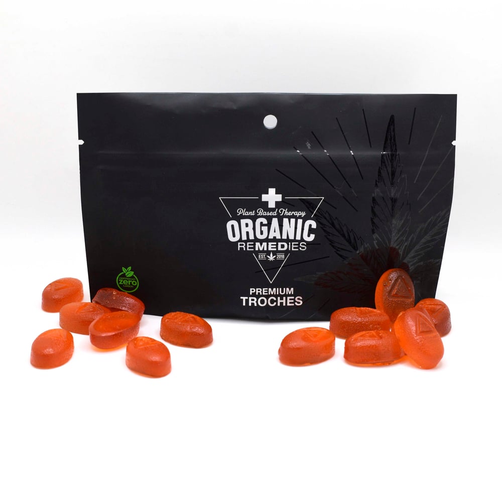 25mg THC Orange [15pk] (25mg each/375mg total) by Organic Remedies