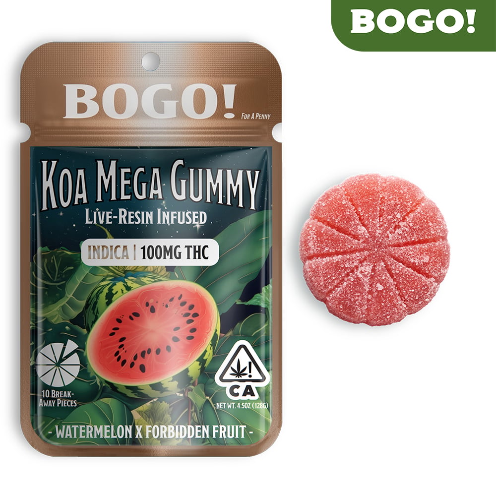 Watermelon x Forbidden Fruit [1pk] (100mg) by Koa Cannabis Co.
