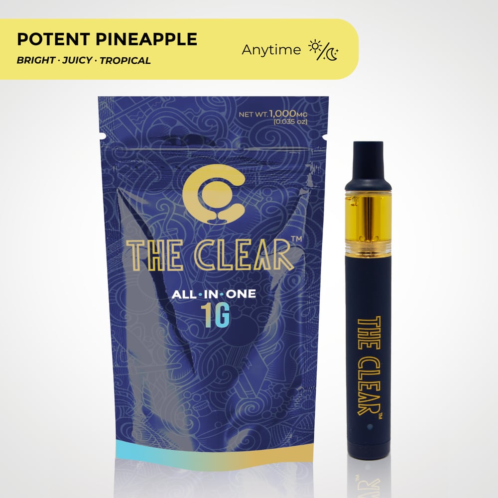 The Clear Original All in One Disposable 1000mg | Potent Pineapple by CLEAR Brands