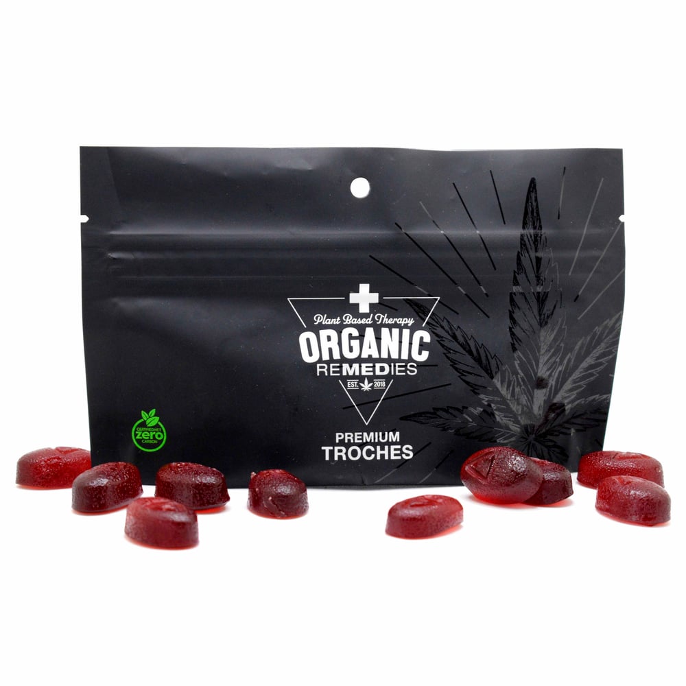 10mg THC Blueberry Acai [10pk] (10mg each/100mg total) by Organic Remedies