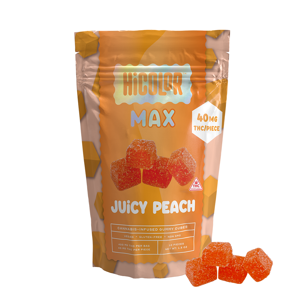 Juicy Peach [10pk] (400mg) by HiCOLOR