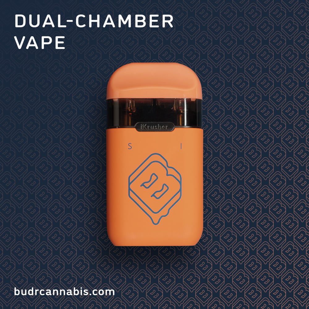 (I-Side) BUDR Cherry Alien Papi x Plasma Wedding Dual Chamber Vape 4950 by Budr