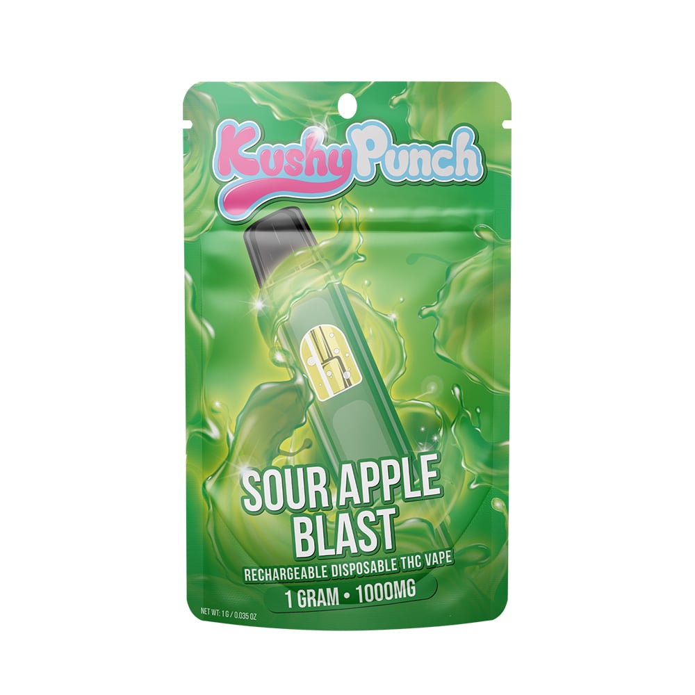 Sour Apple Blast [1000mg] by Kushy Punch