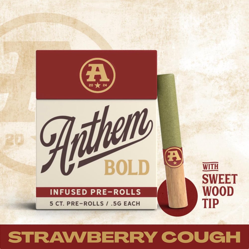 Bold Infused Strawberry Cough [2.5g pack] by Anthem in United States