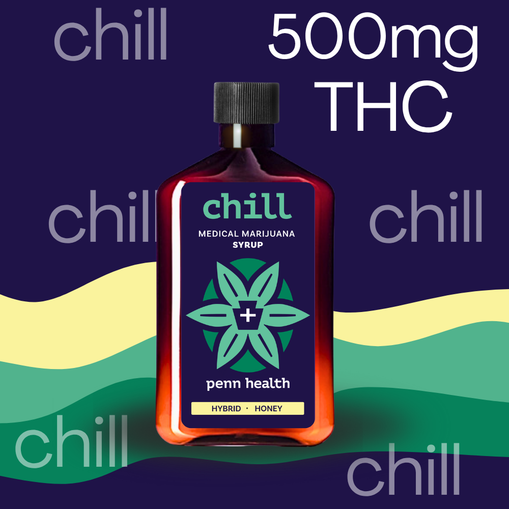 Chill - Honey [250ml] [500mg] by Penn Health