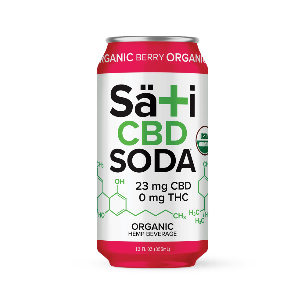 Berry Soda (23mg CBD) by Sati Soda