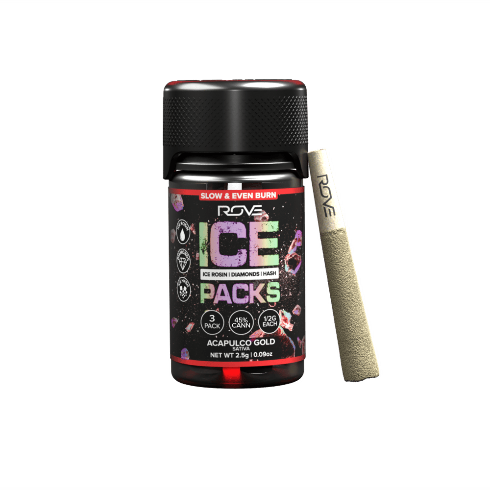 Acapulco Gold - Infused Ice Packs (Rosin, Hash, and Diamonds) [3x 0.5g] by ROVE