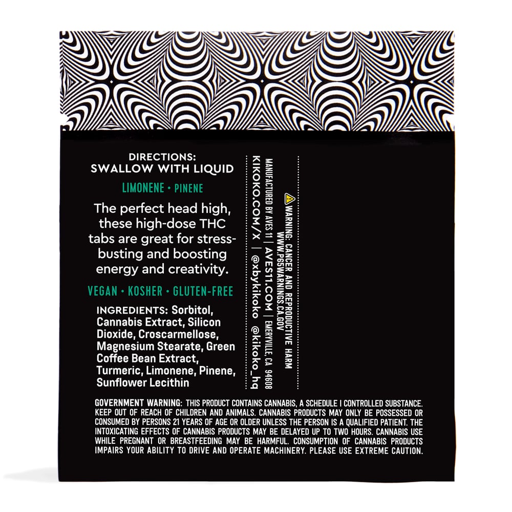 PROMO - Kikoko - XTabs Sativa [1pk] (50mg) by PROMO