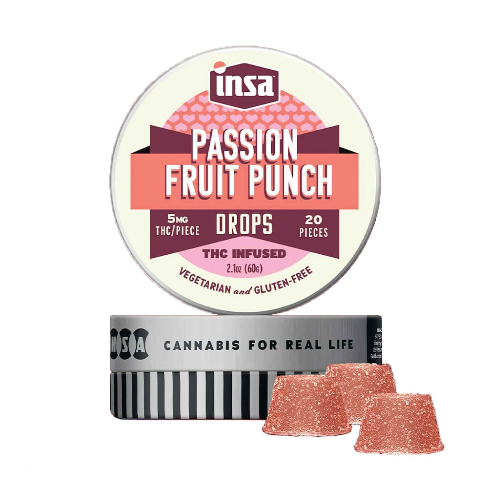 Passion Fruit Punch [20pk] (100mg) by Insa