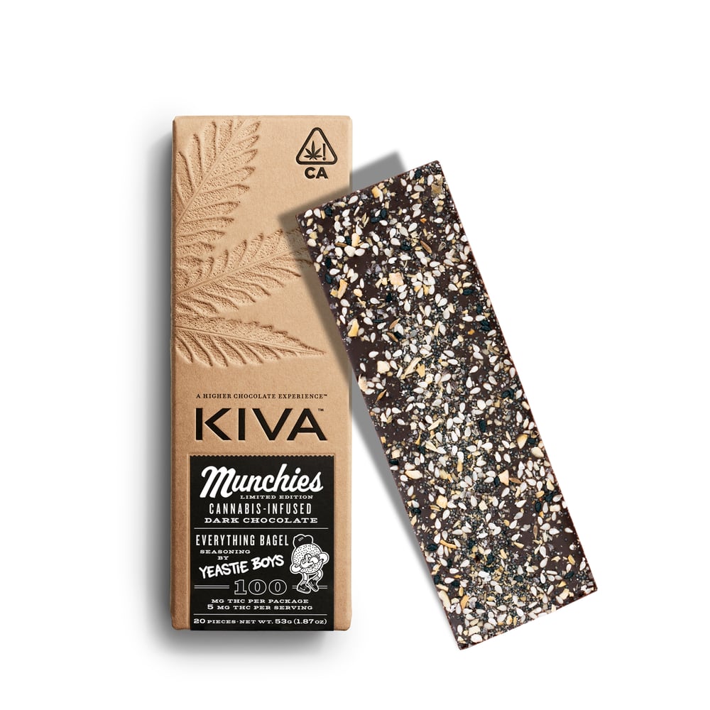 Dark Chocolate Everything Bagel Seasoning Munchies (100mg THC) by KIVA
