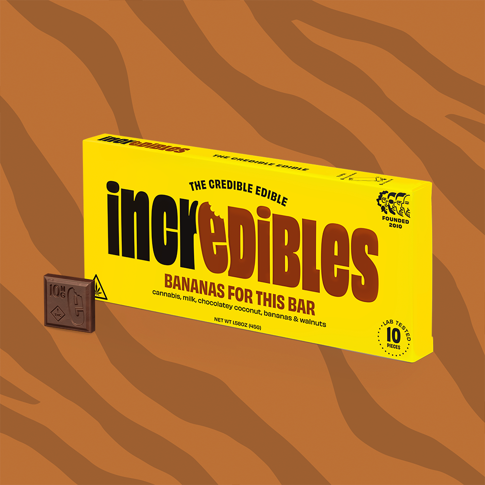 Bananas for this Bar [10pk] (100mg) by incredibles