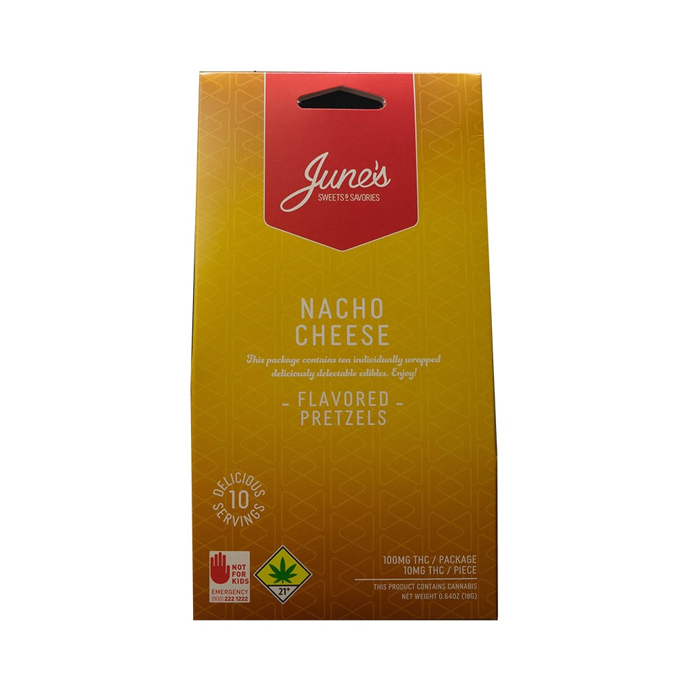 Nacho Cheese [10pk] (100mg) by June's Sweets & Savories