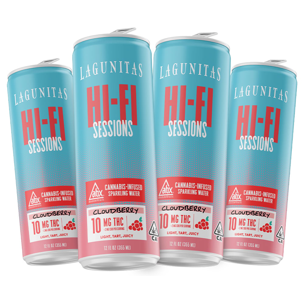 Hi-Fi Sessions - CLOUDBERRY - [4pk] (40mg) by Lagunitas