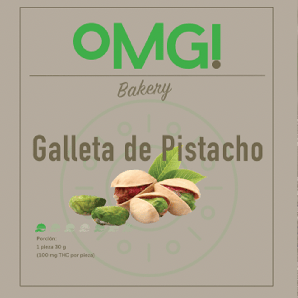 Galleta Pistachio (30mg) by OMG! - PR