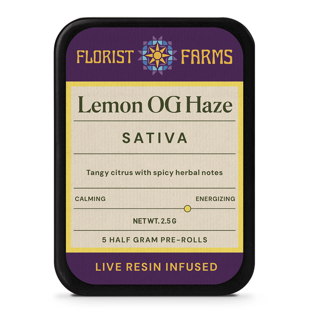 Lemon OG Haze [.5g] by Florist Farms