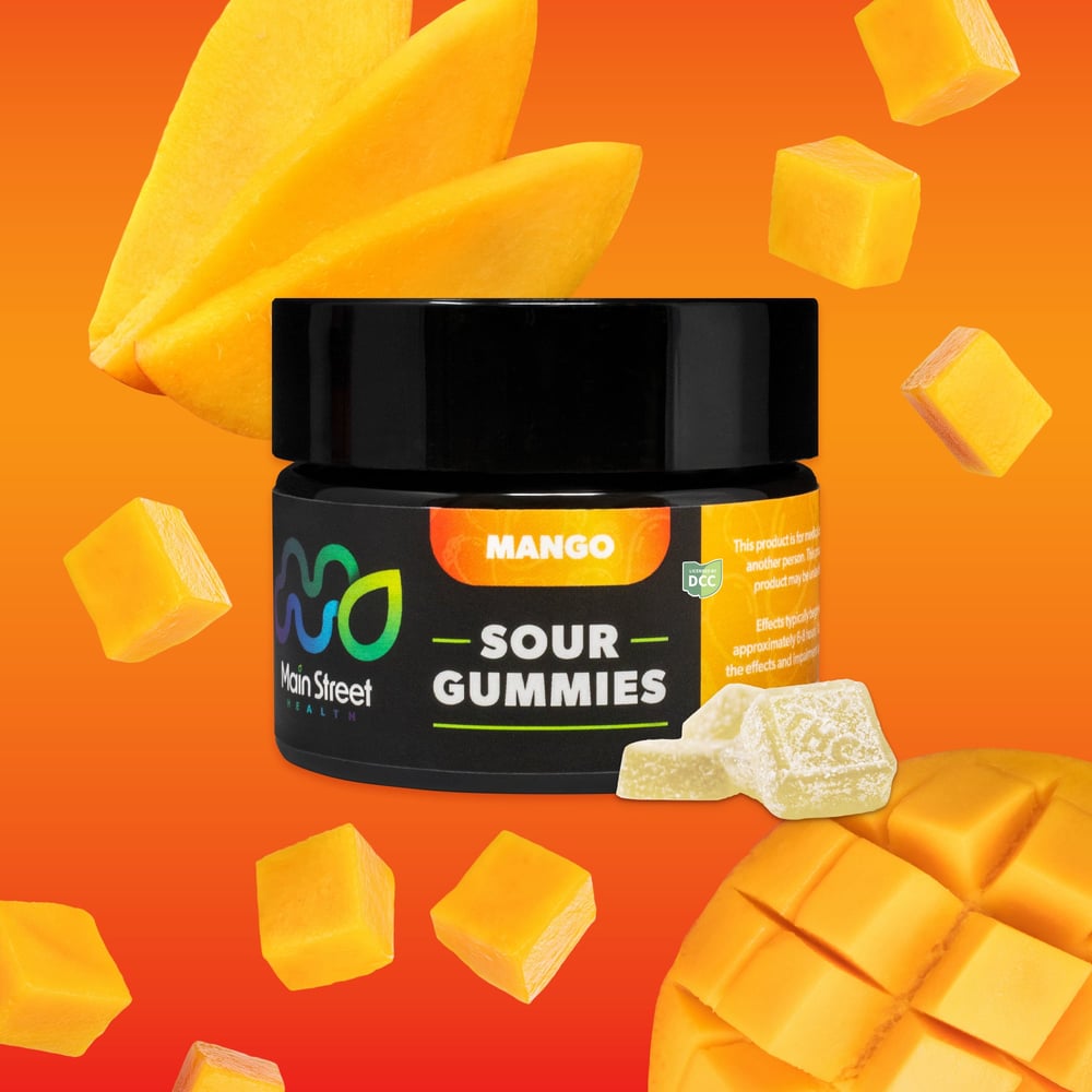 Mango - 20:1 [11pk] (1100mg CBD/50mg THC) by Main Street Health