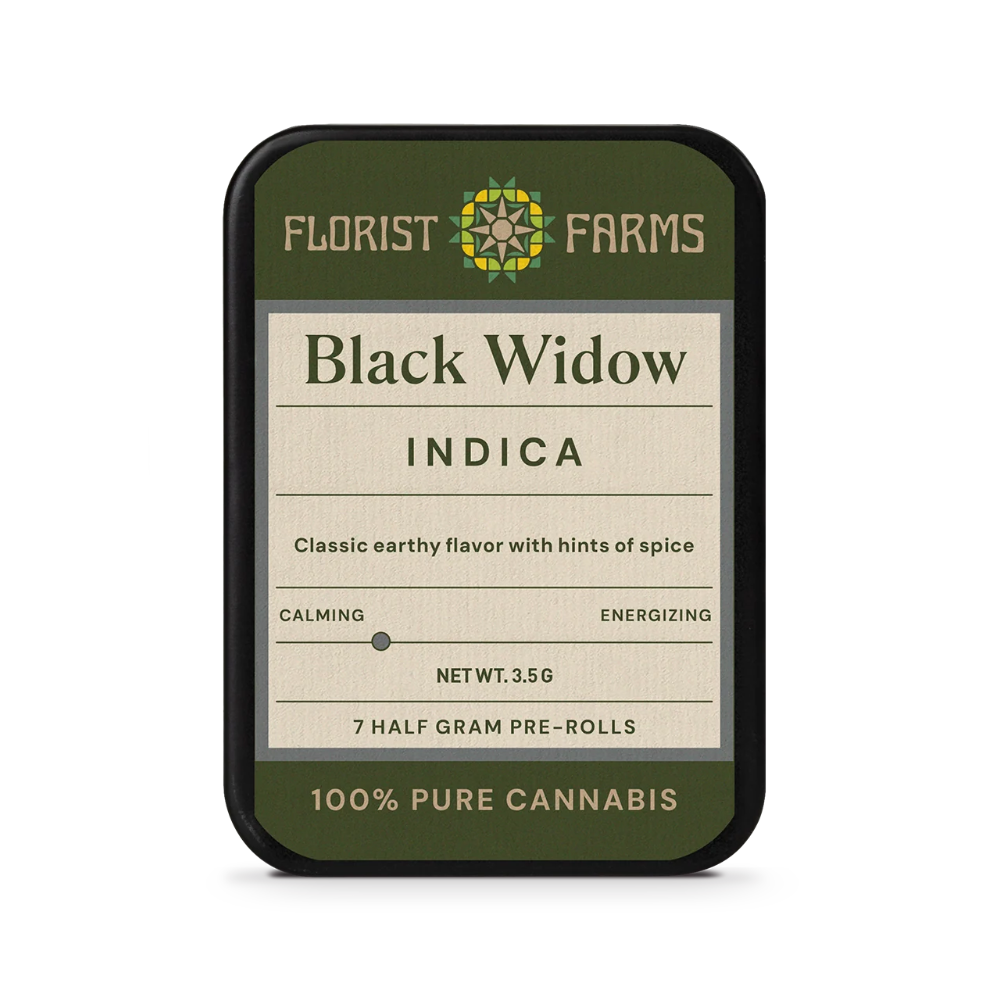 Black Widow [.5g] by Florist Farms