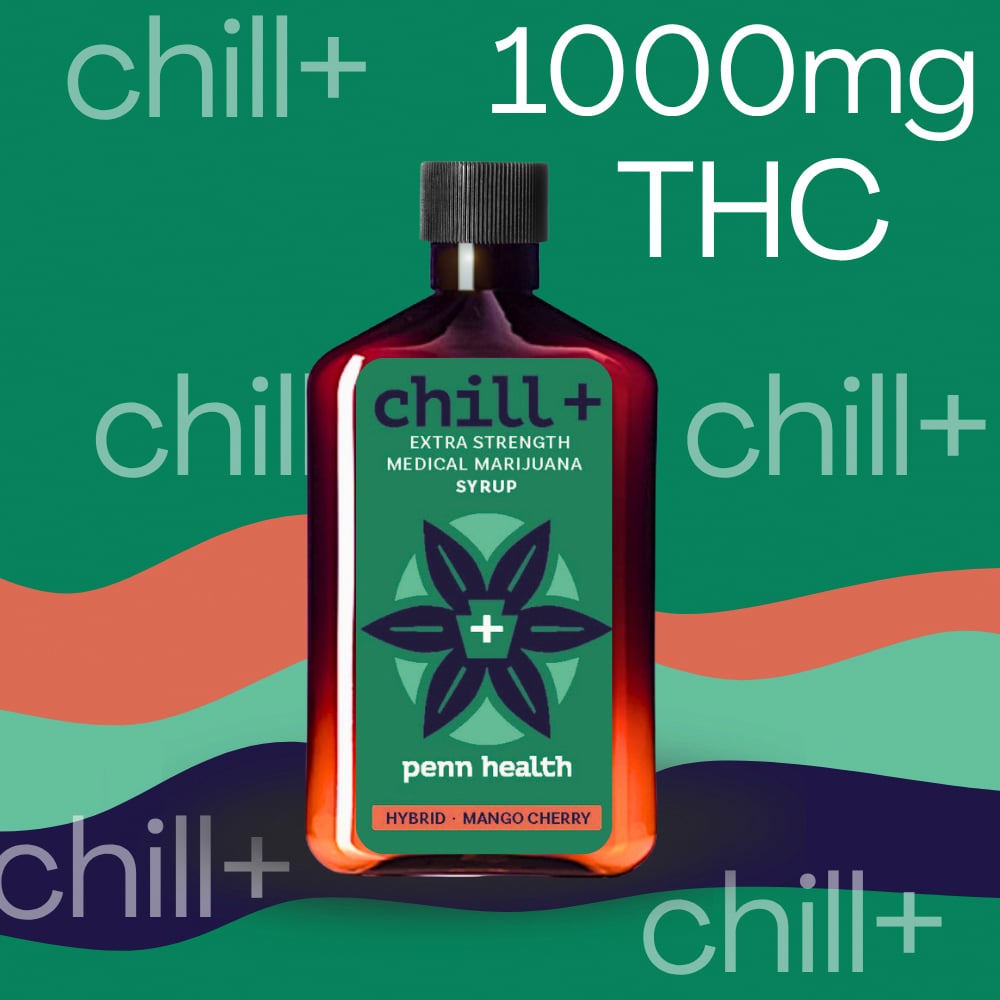 Chill Plus - Mango Cherry [250ml] [1000mg] by Penn Health