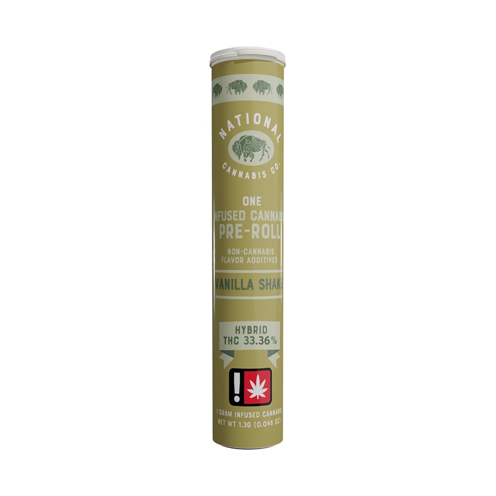 Vanilla Shake [1.3g] by National Cannabis Co.