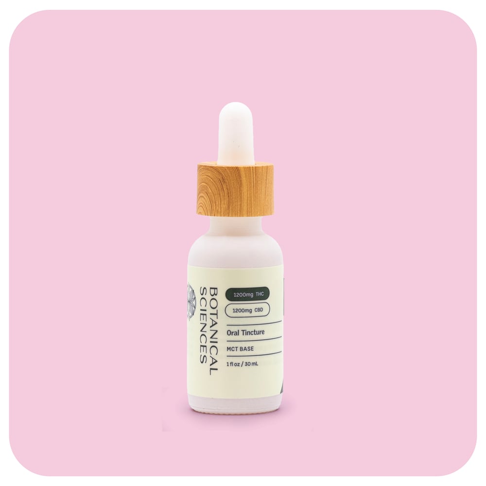 1:1 Strawberry [30ml] (1200mg THC/1200mg CBD) by Botanical Sciences