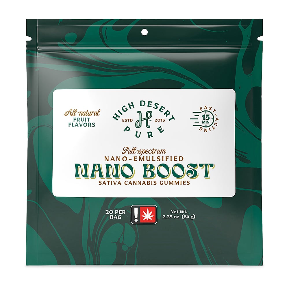 Nano Boost [20pk] (100mg) by High Desert Pure