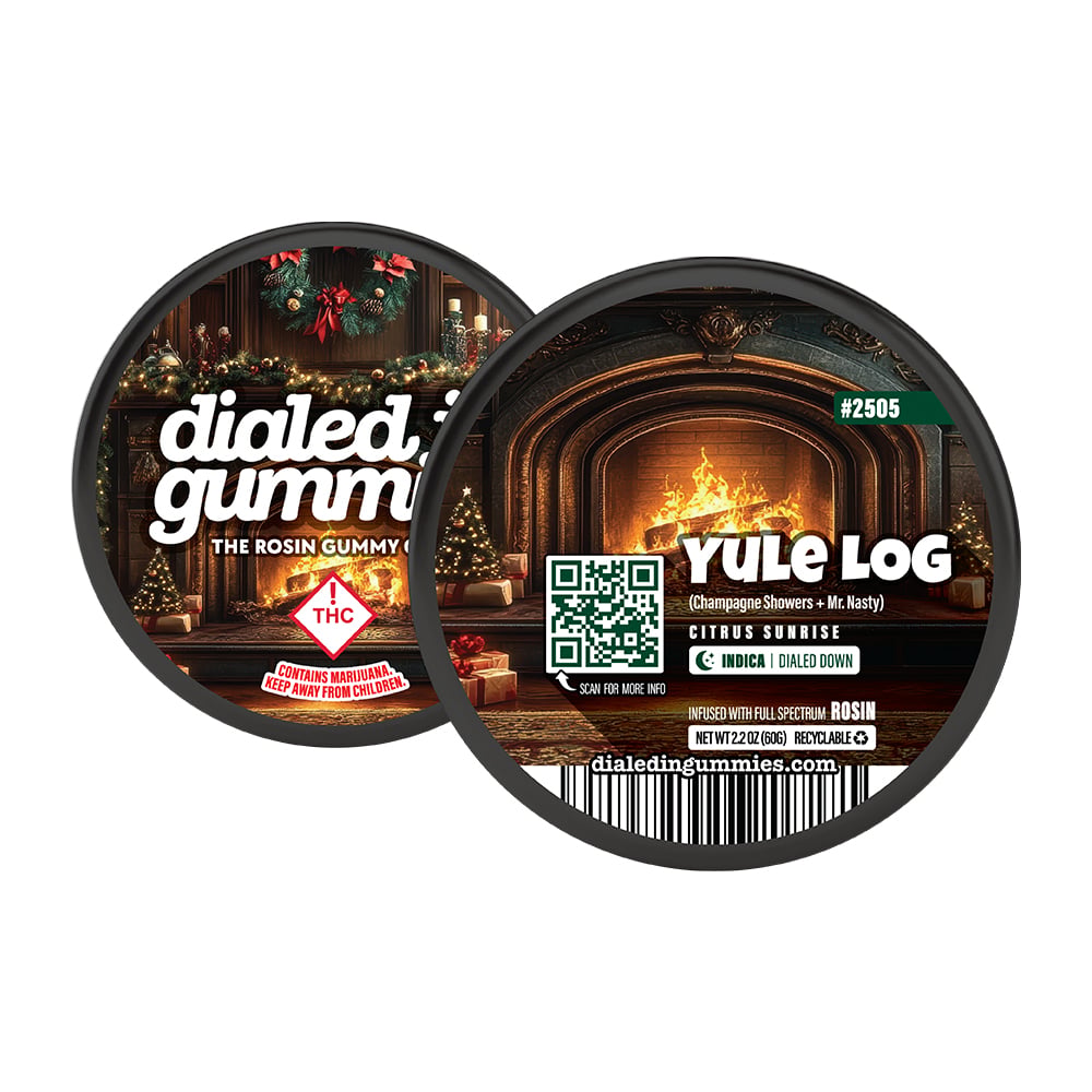100mg - Yule Log - Rosin Gummies (10pk) by Dialed In Gummies