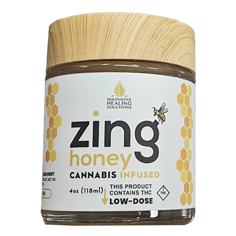 Zing Low Dose Honey [4oz] (110mg) by Innovative Healing Solutions