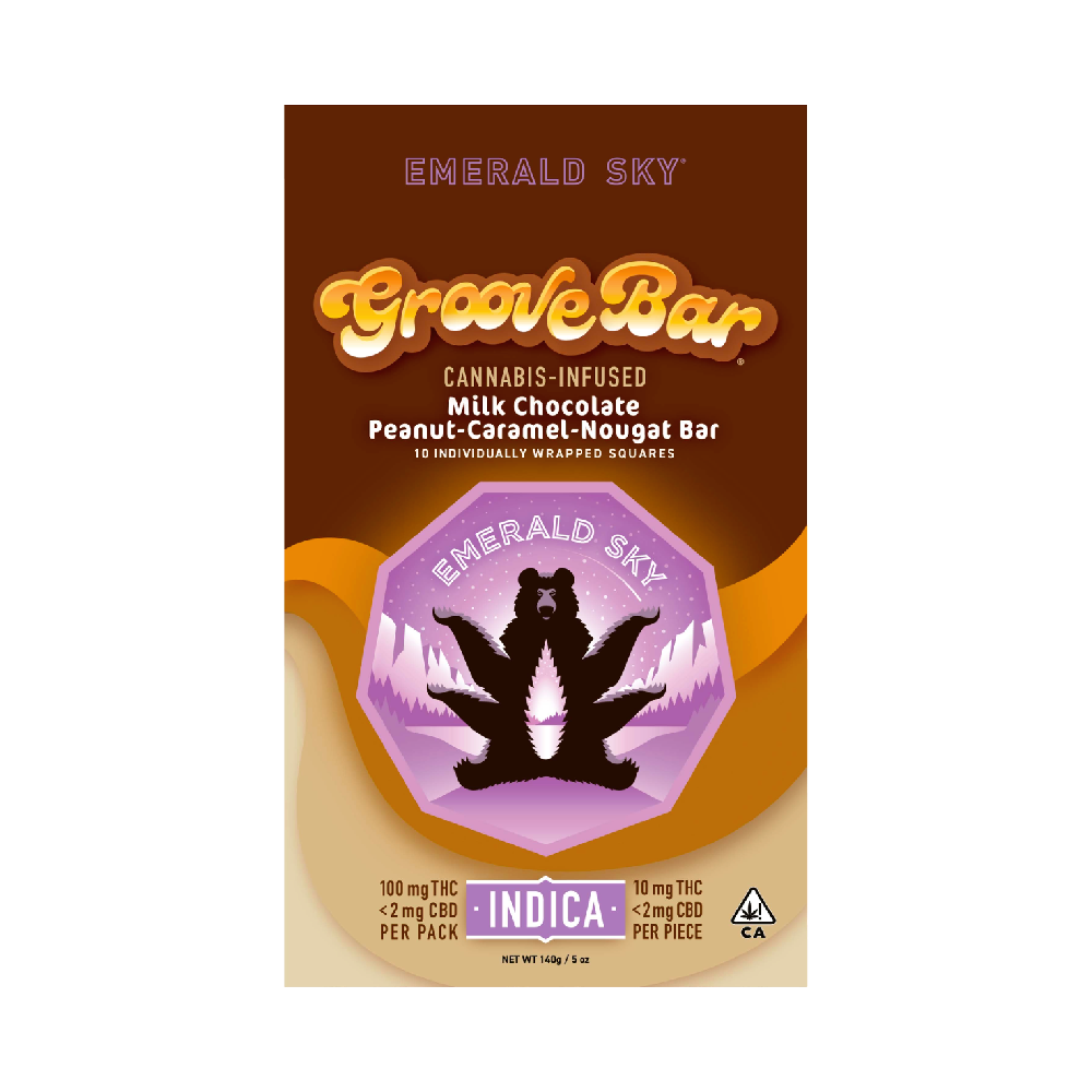 Indica [10pk] (100mg) by Emerald Sky