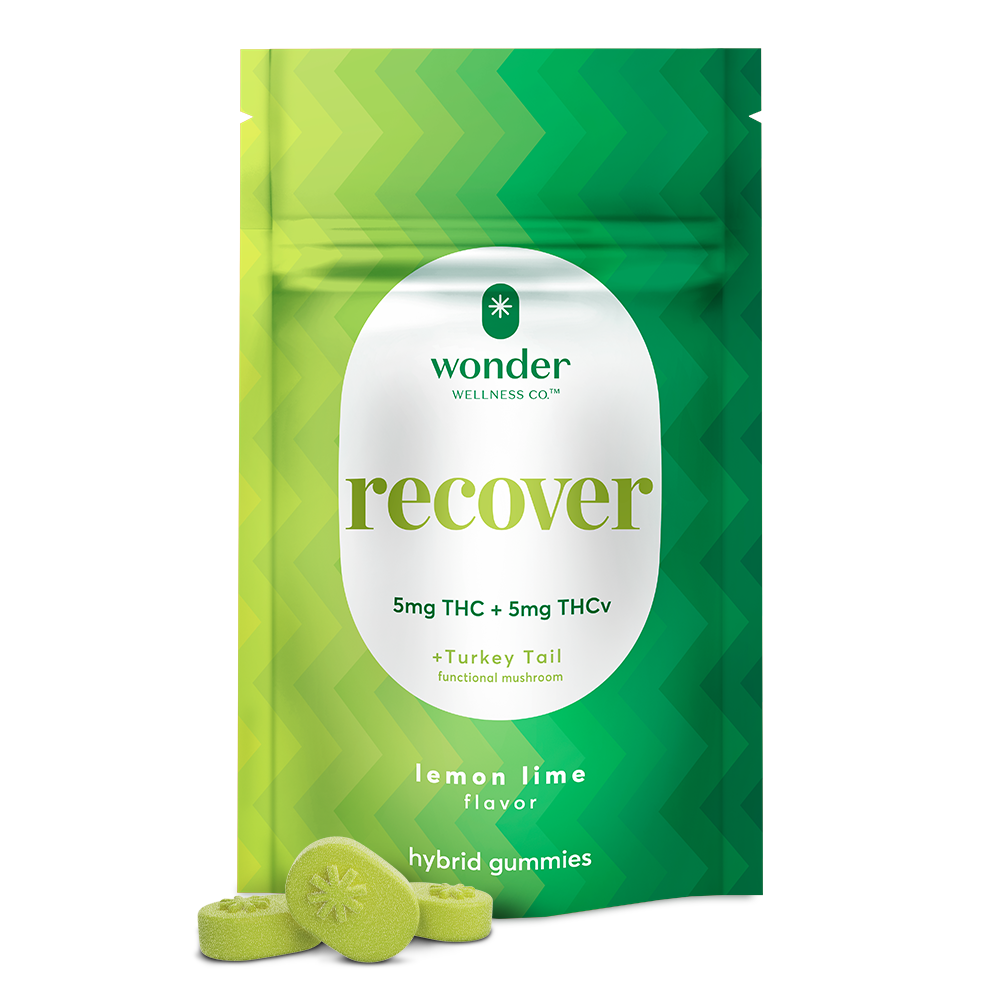 *Wonder | Recover 1:1 Lemon Lime Gummies [20pk] (100mg THC/100mg THCv) by * Wonder Wellness Co.™ in United States