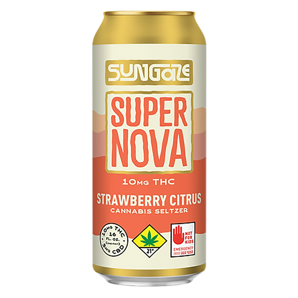 Sungaze Supernova: Strawberry Citrus [1pk] (5mg CBD/10mg THC) by Sungaze