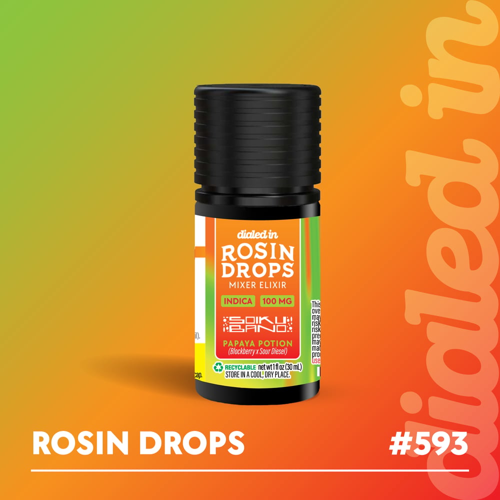 100mg - Papaya Potion - Rosin Drops by Dialed In Gummies in United States
