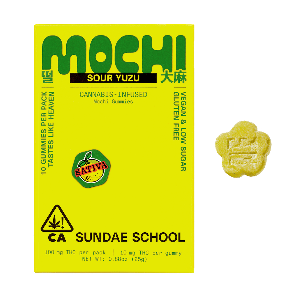Sour Yuzu [10pk] (100mg) by Sundae School