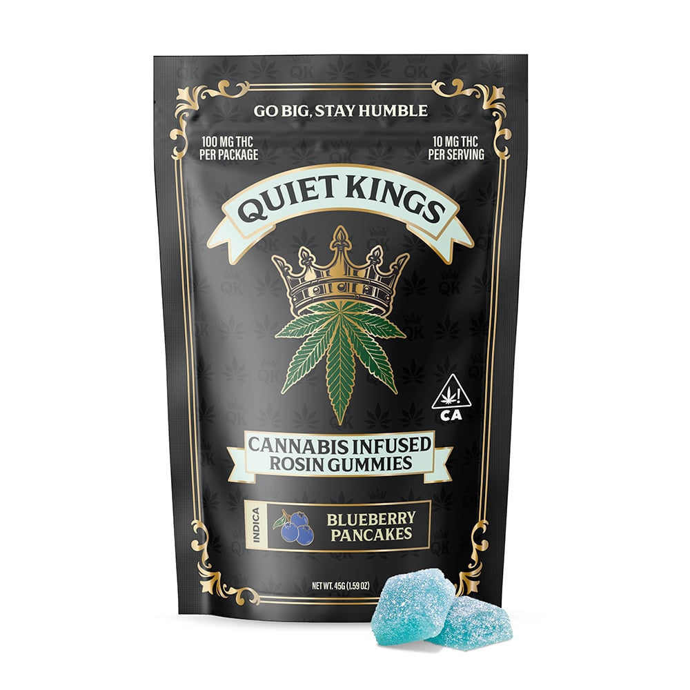 Blueberry Pancakes [10pk] (100mg) by Quiet Kings