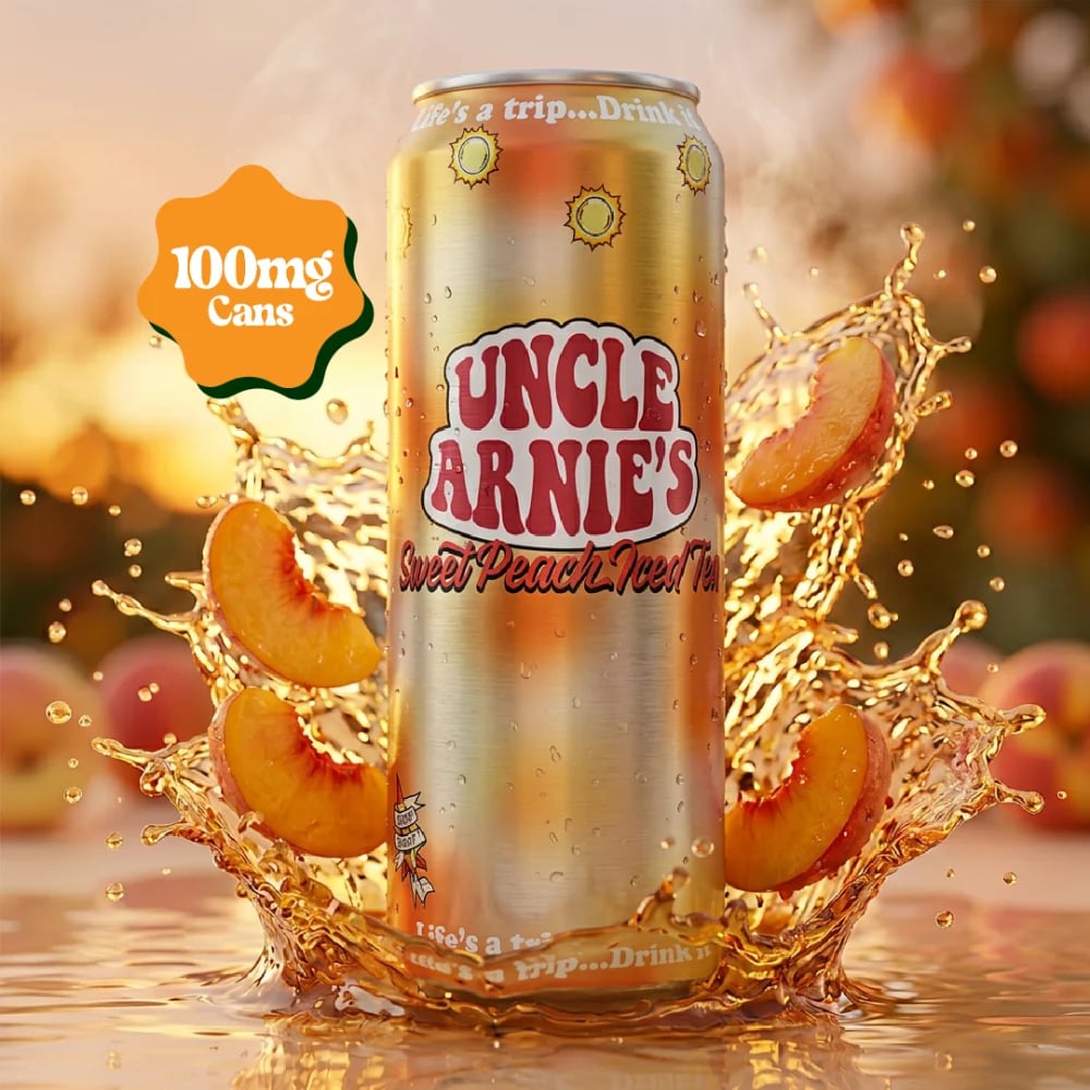 Sweet Peach [12oz] (100mg) by Uncle Arnie's