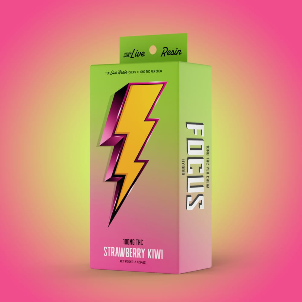 Kiwi Strawberry - Hybrid [10pk] (100mg) by Hi-Burst