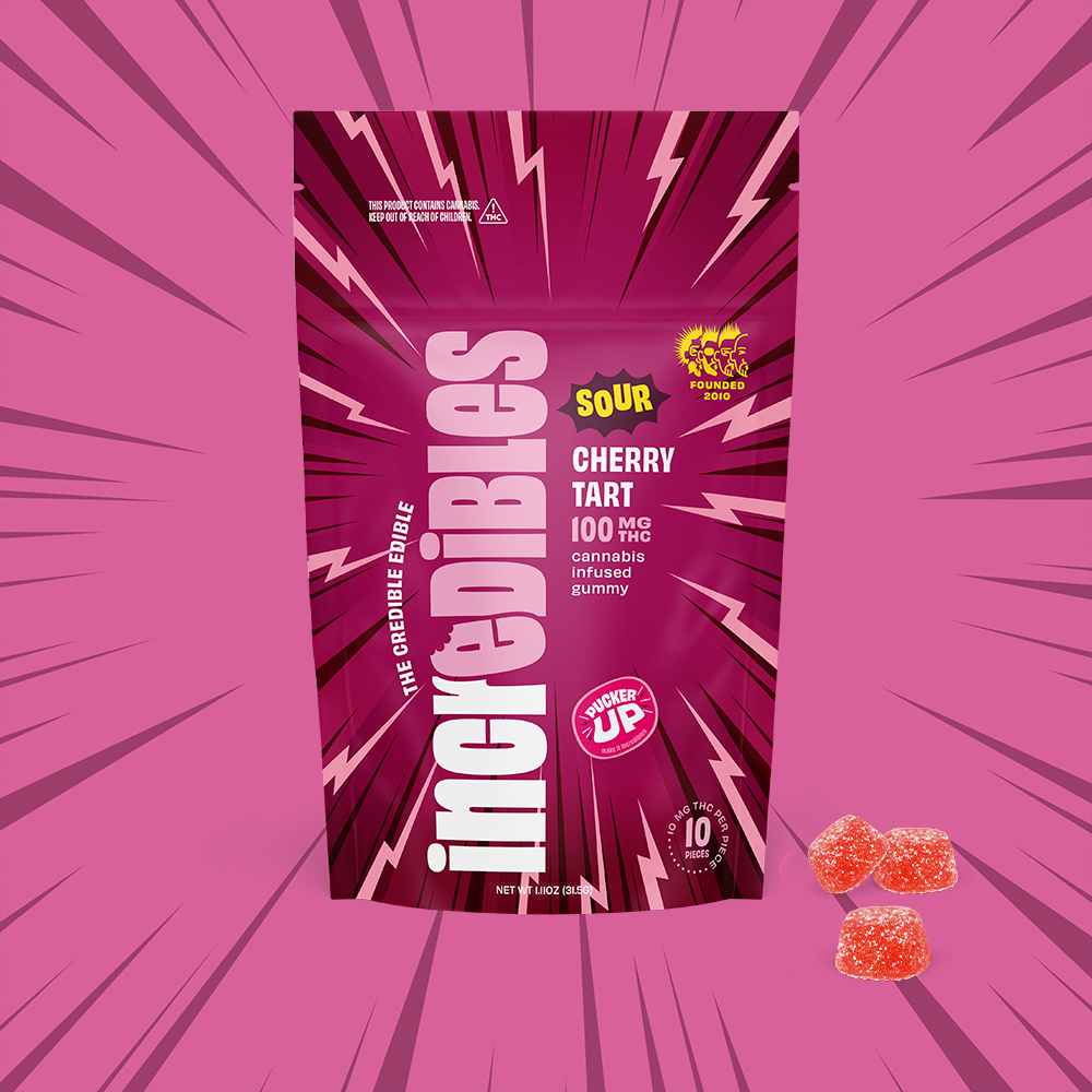 Sour Cherry Tart [10pk] (100mg) by incredibles