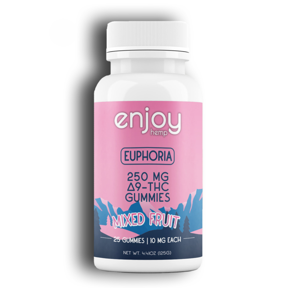 D9 Euphoria Gummies (250mg) by Enjoy Hemp