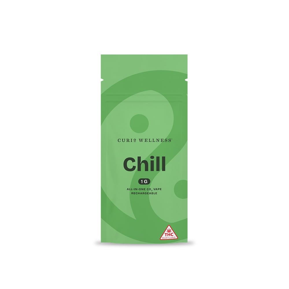 Chill CBD :THC | Tropical Zen All-In-One Vape [1g] by Curio Wellness