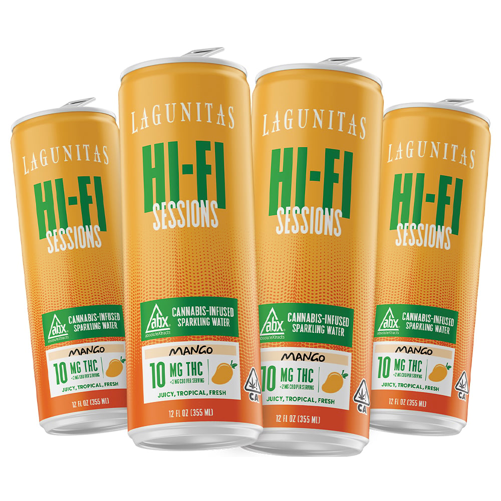 Hi-Fi Sessions - Mango - [4pk] (40mg) by Lagunitas