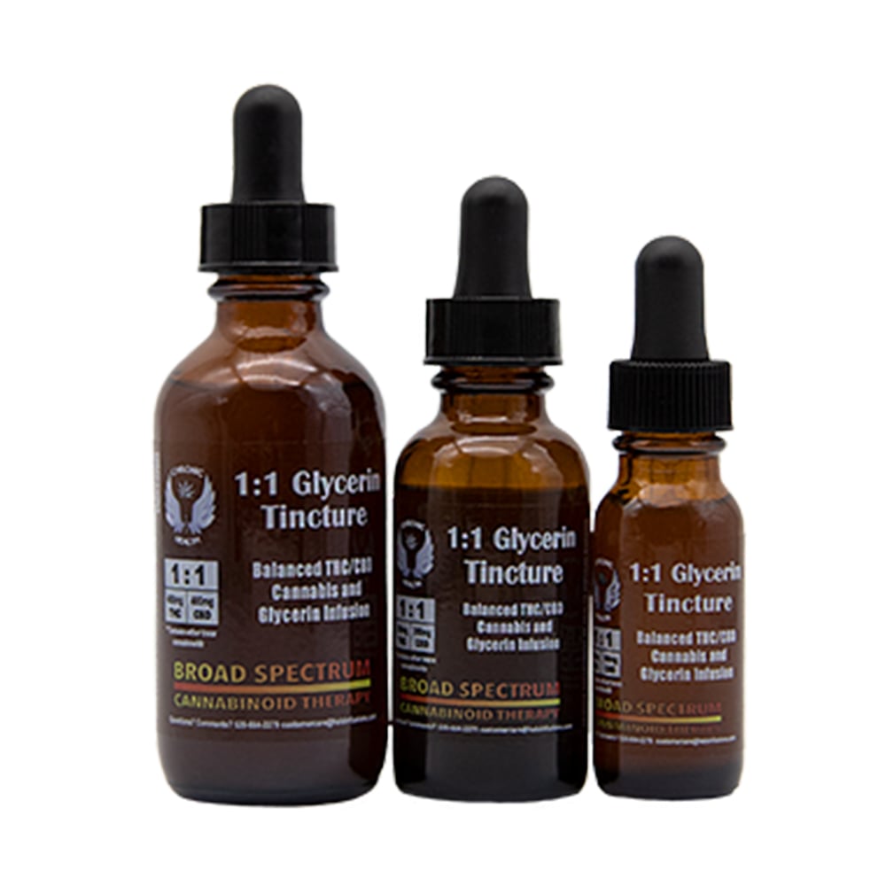 1:1 Glycerin [1oz] (200mg CBD/200mg THC) by Chronic Health