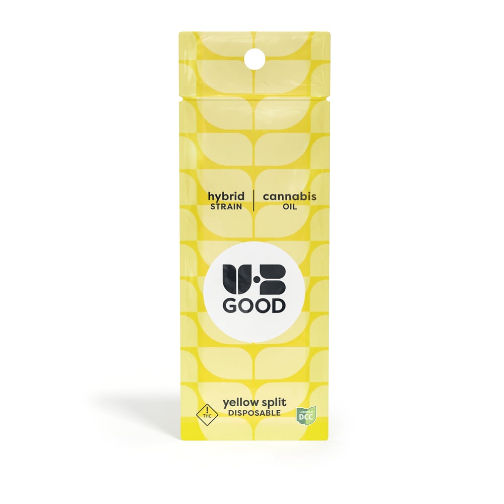 Yellow Split Balance Disposable [.5g] by UB GOOD