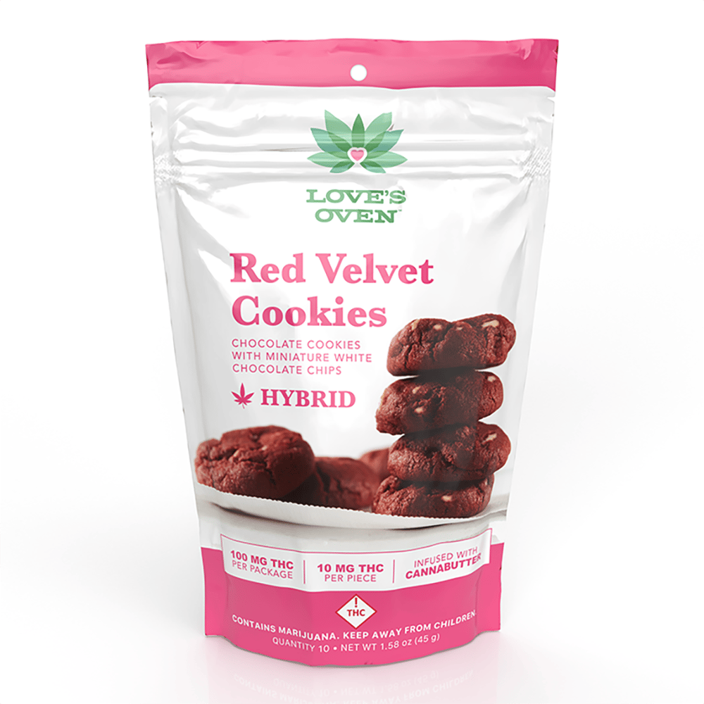 Red Velvet Cookies - Hybrid (100mg) by Love's Oven