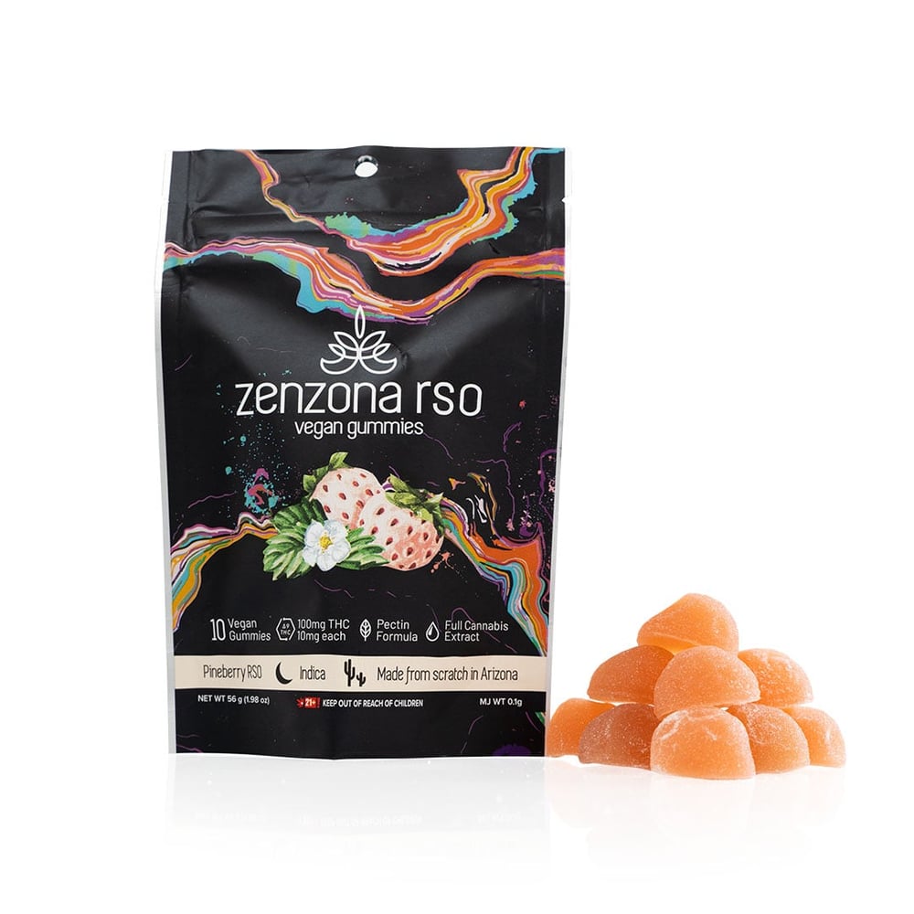 Pineberry RSO - Indica (100mg) by zenzona