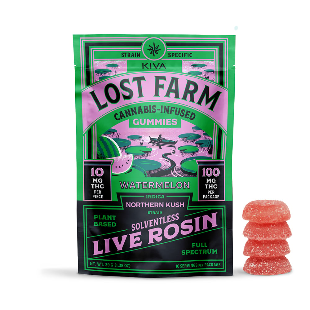 Watermelon x Northern Kush [10pk] (100mg) by Lost Farm
