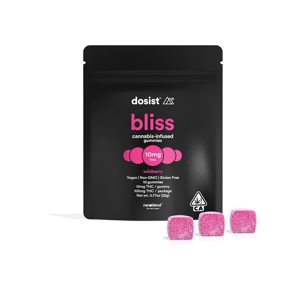 bliss wildberry [10pk] (100mg) by dosist