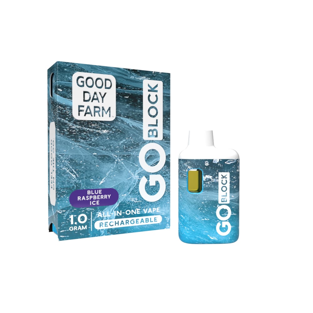 Blue Raspberry Ice [1000mg] by Good Day Farm
