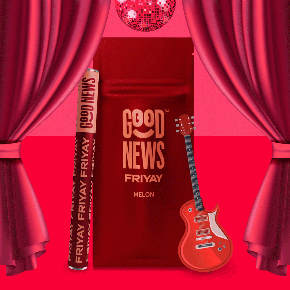FRIYAY: Melon Vape Pen (500mg) by Good News™